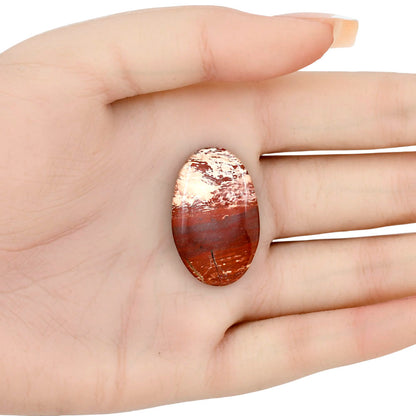 Snake Skin Jasper 31.3x19.75x5 mm Oval Gemstone LS01562-11