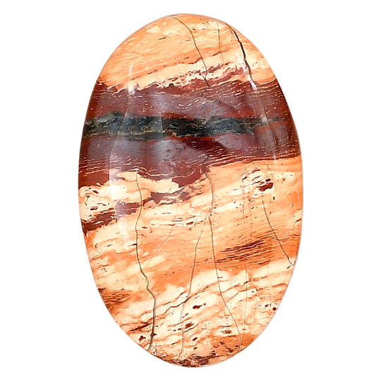 Snake Skin Jasper 33.8x21.45x6 mm Oval Gemstone LS01563-11