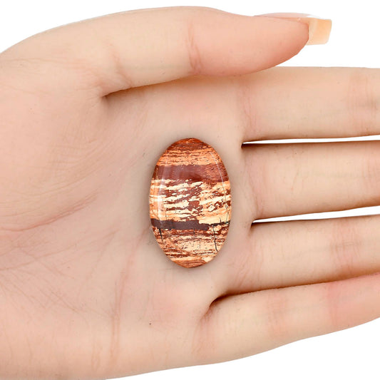 Snake Skin Jasper 32x20x5 mm Oval Gemstone LS01569-11