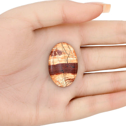 Snake Skin Jasper 32.1x21.2x5 mm Oval Gemstone LS01572-11