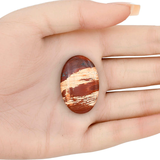 Snake Skin Jasper 33.45x22x5.5 mm Oval Gemstone LS01573-11