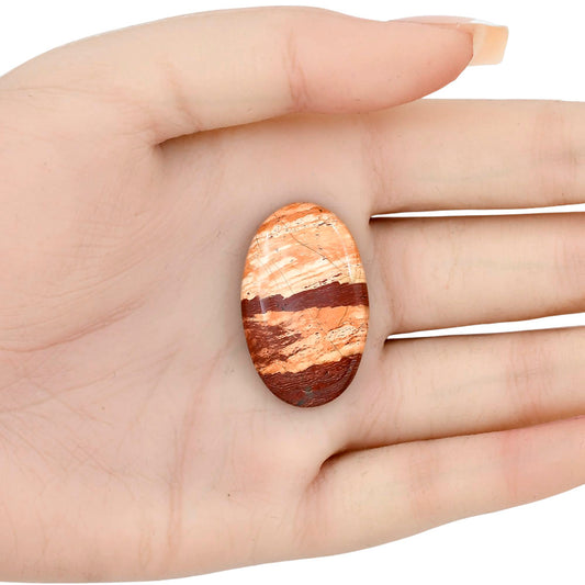 Snake Skin Jasper 32.7x20.3x5.5 mm Oval Gemstone LS01574-11