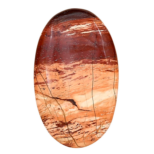 Snake Skin Jasper 32.6x19.8x5.5 mm Oval Gemstone LS01577-11