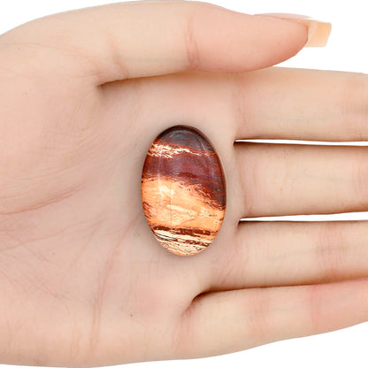 Snake Skin Jasper 32x21x7 mm Oval Gemstone LS01578-11
