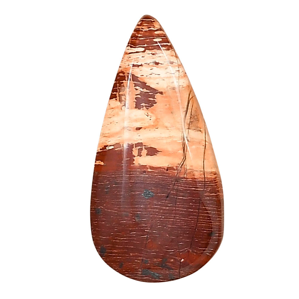 Snake Skin Jasper 30x15x5.5 mm Pear Gemstone LS01581-11
