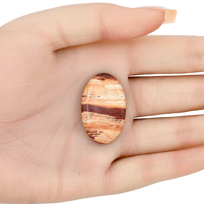 Snake Skin Jasper 32.5x20.4x6 mm Oval Gemstone LS01582-11