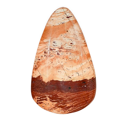 Snake Skin Jasper 29x17.7x6 mm Pear Gemstone LS01589-11
