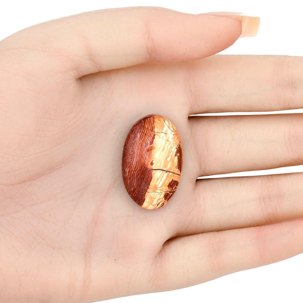 Snake Skin Jasper 29.3x18.6x6.5 mm Oval Gemstone LS01590-11