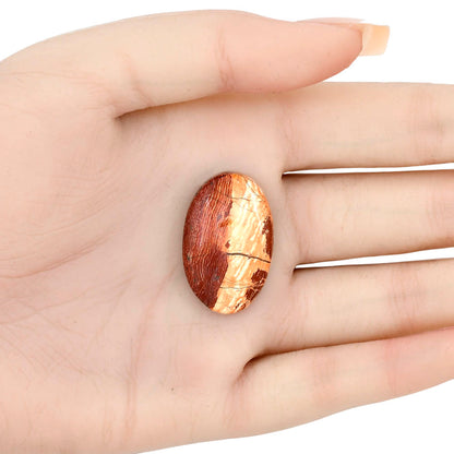 Snake Skin Jasper 29.3x18.6x6.5 mm Oval Gemstone LS01590-11