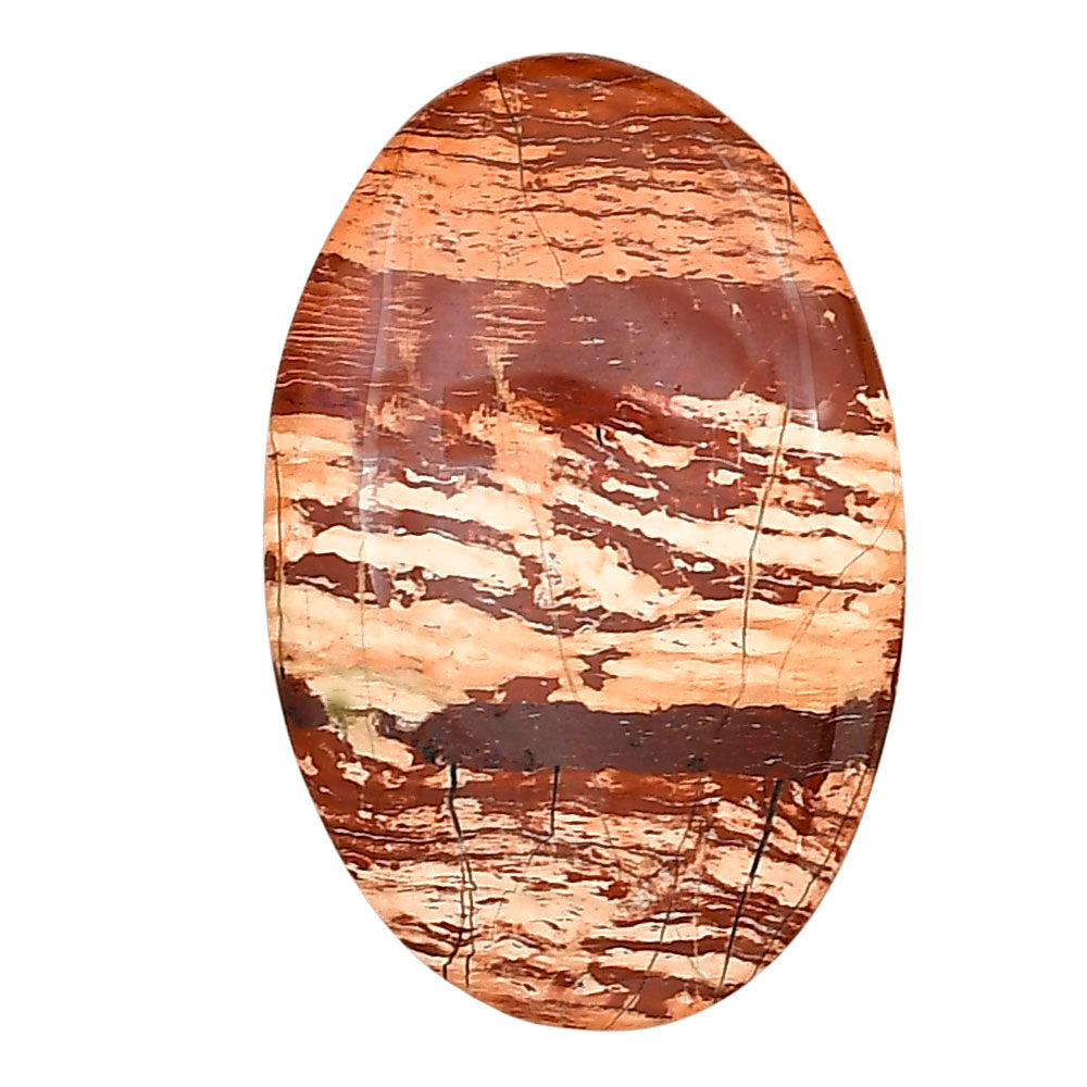 Snake Skin Jasper 31x20.4x5.5 mm Oval Gemstone LS01591-11