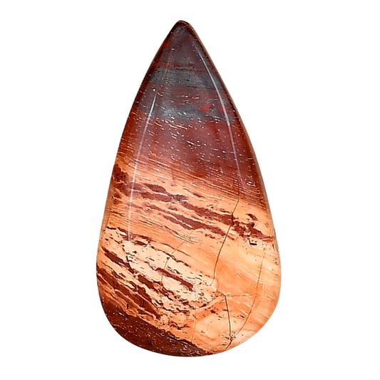 Snake Skin Jasper 29.85x16.5x6 mm Pear Gemstone LS01599-11
