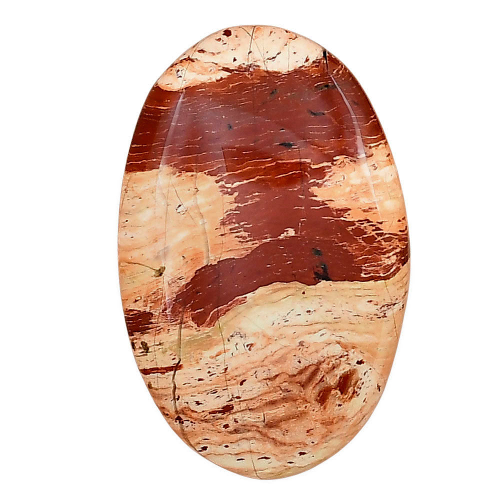 Snake Skin Jasper 33.7x21.7x5.5 mm Oval Gemstone LS01602-11