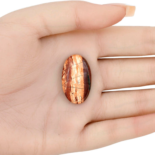 Snake Skin Jasper 28.7x17.2x6 mm Oval Gemstone LS01604-11