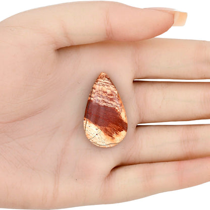 Snake Skin Jasper 32.6x19x6.5 mm Pear Gemstone LS01606-11