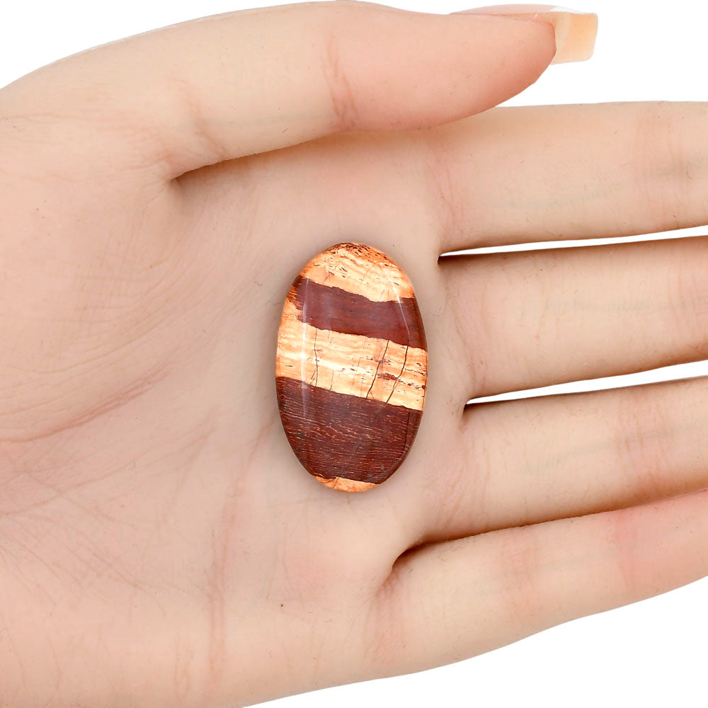 Snake Skin Jasper 32.3x19.7x5.5 mm Oval Gemstone LS01609-11