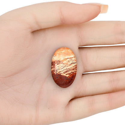 Snake Skin Jasper 29.5x18.9x6 mm Oval Gemstone LS01611-11