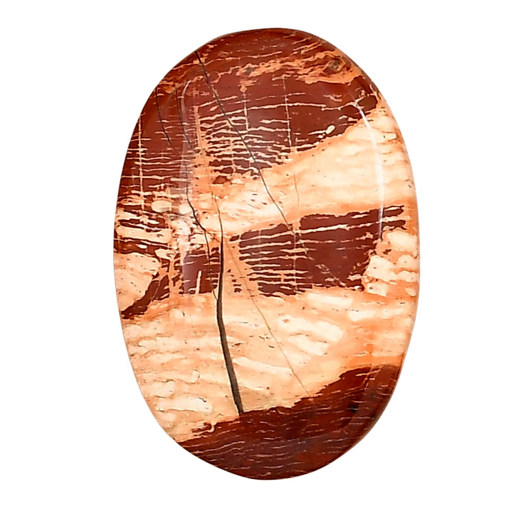 Snake Skin Jasper 29.3x19.75x5.5 mm Pear Gemstone LS01617-11