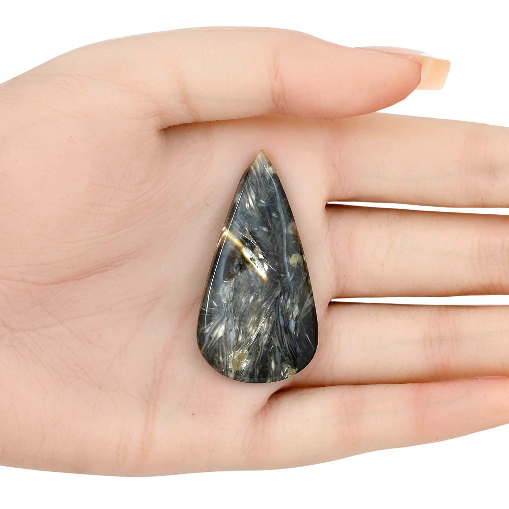 Bat Cave Jasper 46.3x24.3x5.5 mm Pear Gemstone LS01626-21