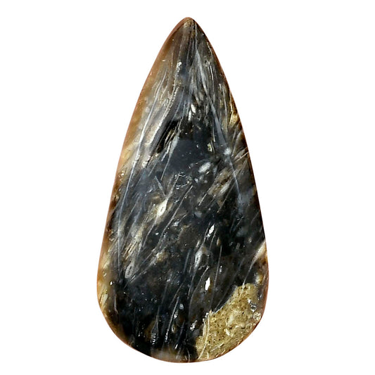 Bat Cave Jasper 41.4x20.8x6 mm Pear Gemstone LS01628-21