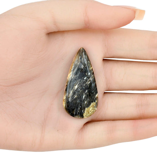 Bat Cave Jasper 41.4x20.8x6 mm Pear Gemstone LS01628-21