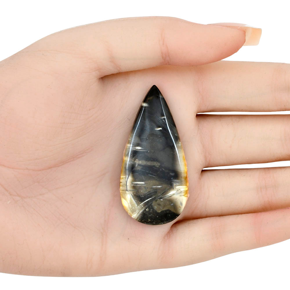 Bat Cave Jasper 48.7x24x5.3 mm Pear Gemstone LS01631-21