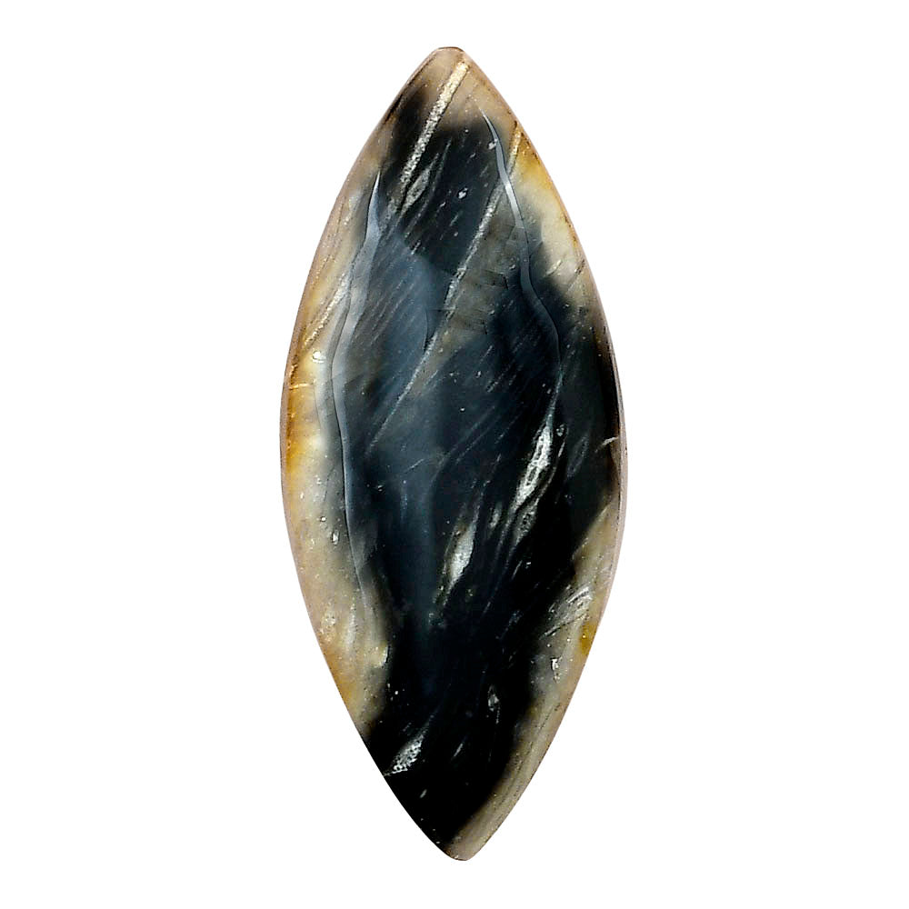 Bat Cave Jasper 38.4x16.4x5.7 mm Pear Gemstone LS01632-21