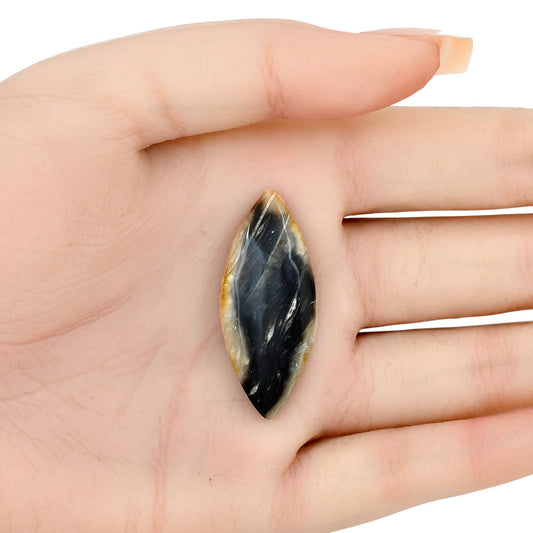 Bat Cave Jasper 38.4x16.4x5.7 mm Pear Gemstone LS01632-21