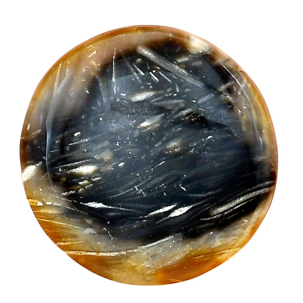 Bat Cave Jasper 27.5x27.5x5 mm Round Gemstone LS01636-21