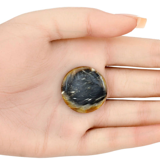 Bat Cave Jasper 27.5x27.5x5 mm Round Gemstone LS01636-21