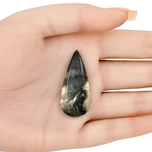 Bat Cave Jasper 40.54x18.3x5.4 mm Pear Gemstone LS01640-21
