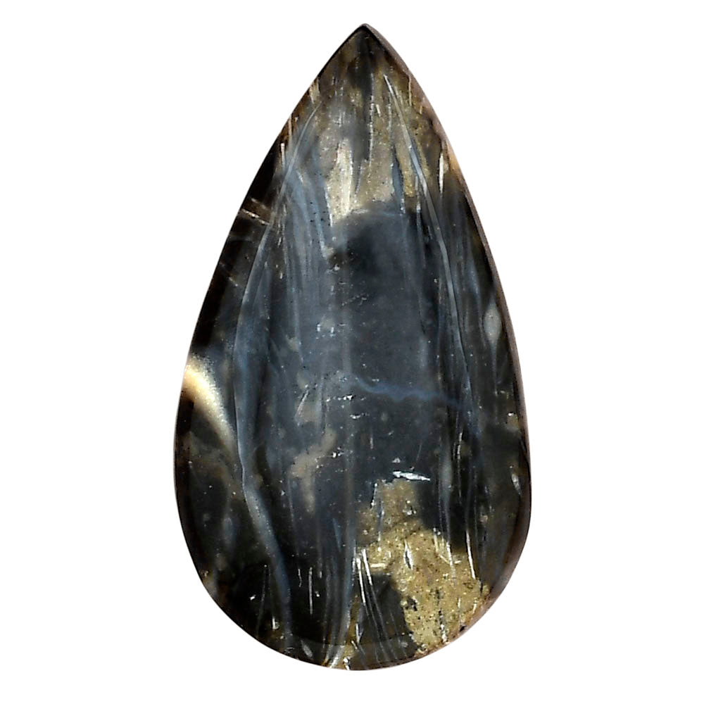 Bat Cave Jasper 37.6x26x6 mm Pear Gemstone LS01641-21