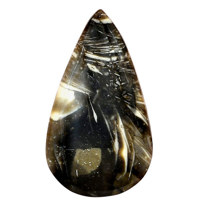 Bat Cave Jasper 37.1x21.1x5.5 mm Pear Gemstone LS01642-21