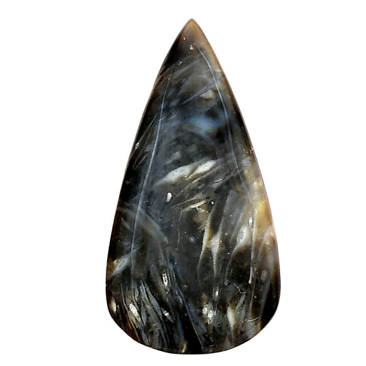 Bat Cave Jasper 32.8x17x4.4 mm Pear Gemstone LS01643-21