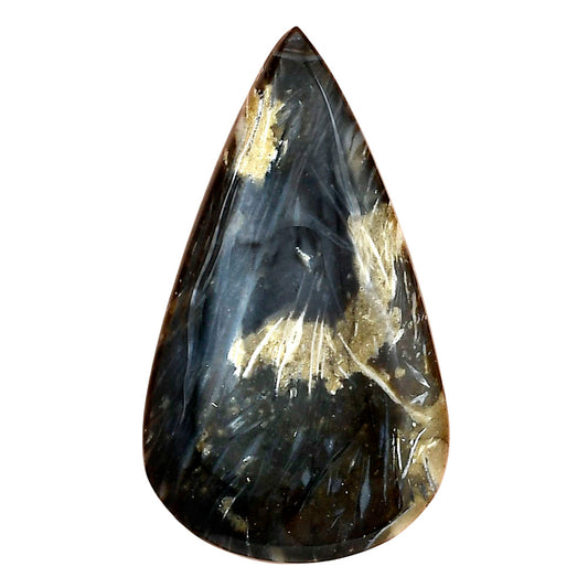 Bat Cave Jasper 41x23.4x5.3 mm Pear Gemstone LS01649-21