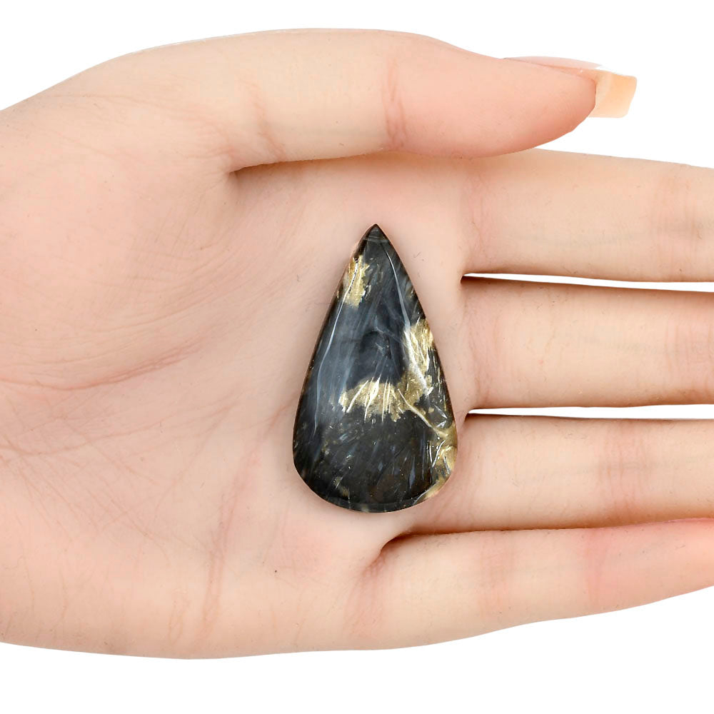 Bat Cave Jasper 41x23.4x5.3 mm Pear Gemstone LS01649-21