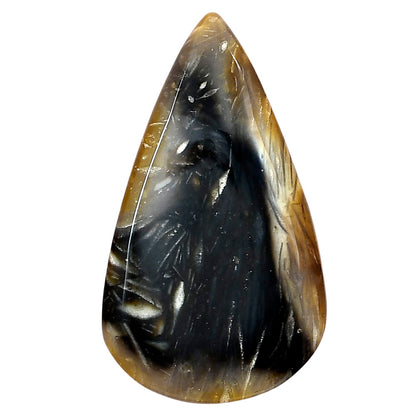 Bat Cave Jasper 39.7x22.8x4.7 mm Pear Gemstone LS01650-21