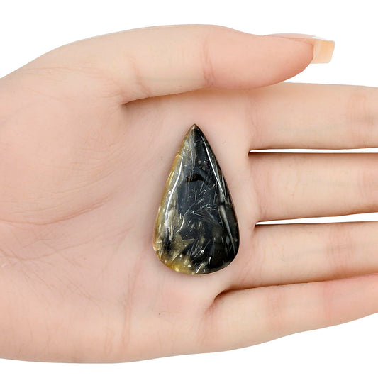 Bat Cave Jasper 40.28x23.2x5.5 mm Pear Gemstone LS01652-21