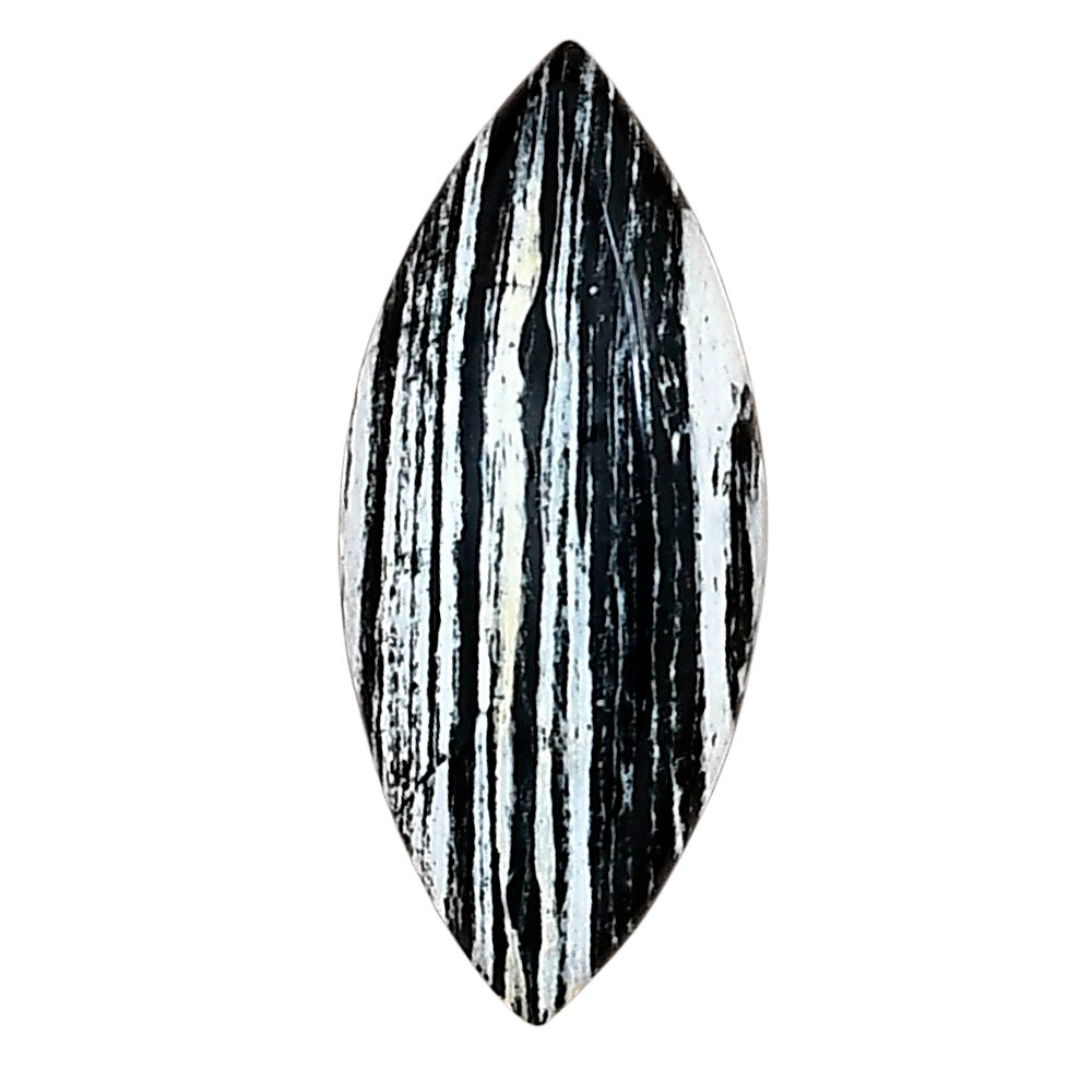 Silver Leaf Obsidian 28x12.2x5.6 mm Marquise Gemstone LS01653-22