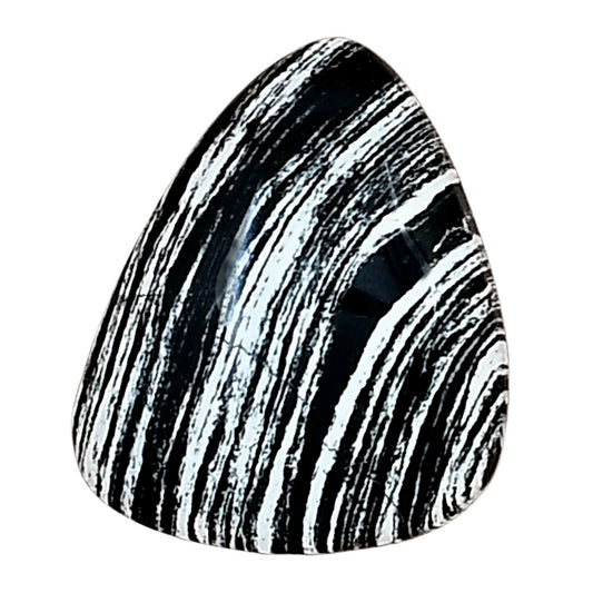 Silver Leaf Obsidian 19.4x15.5x5.3 mm Pear Gemstone LS01656-22