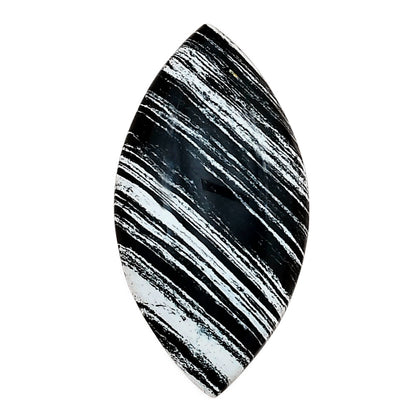 Silver Leaf Obsidian 34.2x18x6.4 mm Marquise Gemstone LS01663-22