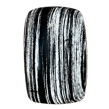 Silver Leaf Obsidian 25.74x16.8x5.7 mm Baguette Gemstone LS01672-22