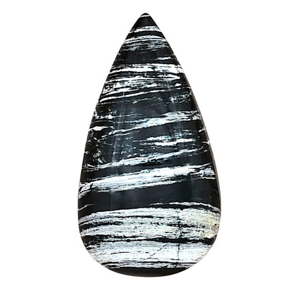 Silver Leaf Obsidian 29.3x15.9x5.7 mm Marquise Gemstone LS01674-22