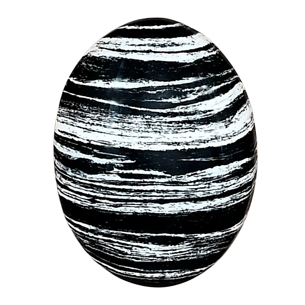 Silver Leaf Obsidian 23.5x18x5.7 mm Oval Gemstone LS01681-22