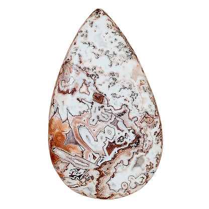 Rosetta Picture Jasper 35.6x21.4x6 mm Pear Gemstone LS01740-24