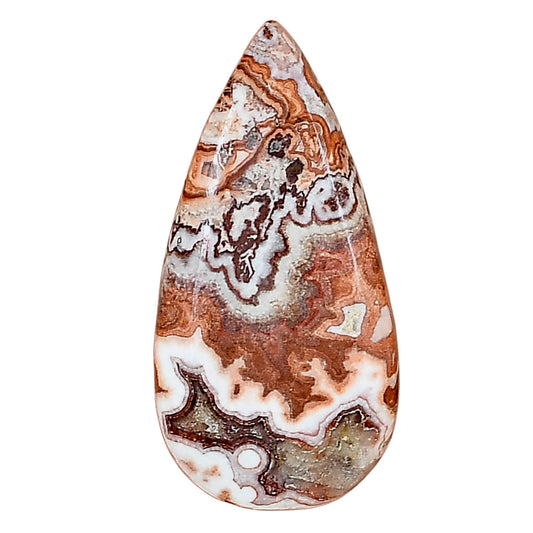 Rosetta Picture Jasper 31.3x15.7x5.5 mm Pear Gemstone LS01742-24