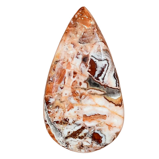 Rosetta Picture Jasper 31x17.2x5.5 mm Pear Gemstone LS01745-24