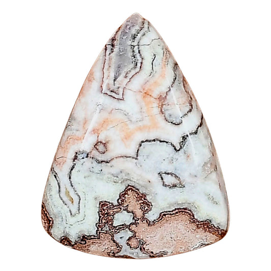 Rosetta Picture Jasper 25.3x19.3x5 mm Pear Gemstone LS01753-24