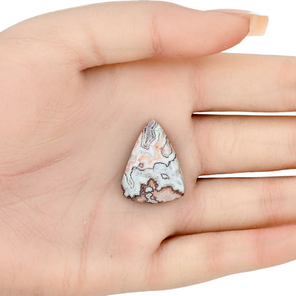 Rosetta Picture Jasper 25.3x19.3x5 mm Pear Gemstone LS01753-24