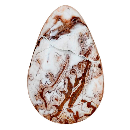 Rosetta Picture Jasper 31.9x20.6x5.5 mm Pear Gemstone LS01757-24