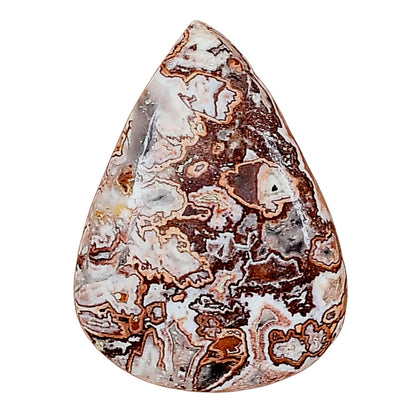 Rosetta Picture Jasper 26.4x19.6x6 mm Pear Gemstone LS01765-24